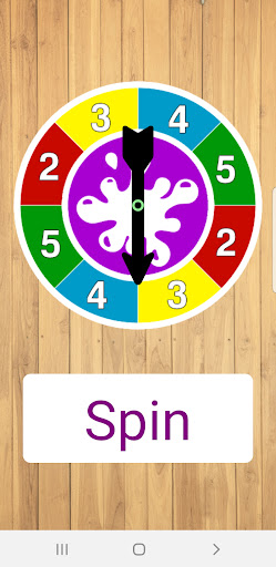 Android application Spinner for Pie Face screenshort