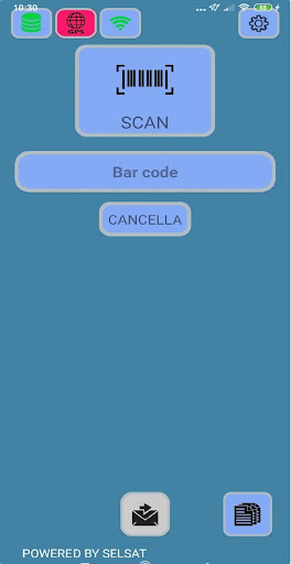 Android application SELSAT reader screenshort