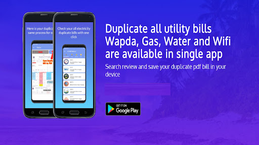 Android application All Bill Pakistan screenshort