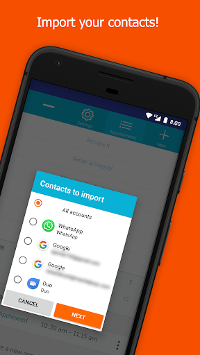 Screenshot of Go Appt Reminder & Scheduling