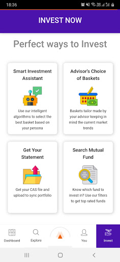 Ark Financial Services Screen 2
