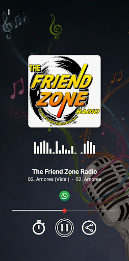 Android application The Friend Zone Radio screenshort