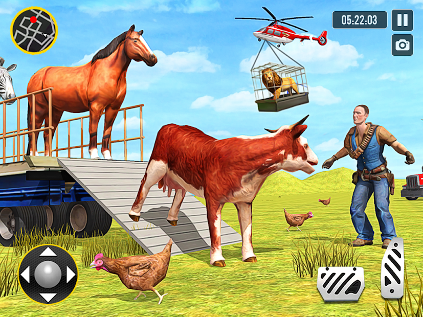 Screenshot 9 Farm Animal Transporter Games android