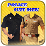 Men Police Photo Suit icon