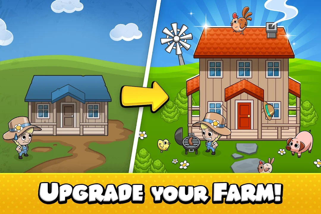 Download Idle Farm Tycoon (MOD Unlimited Coins)