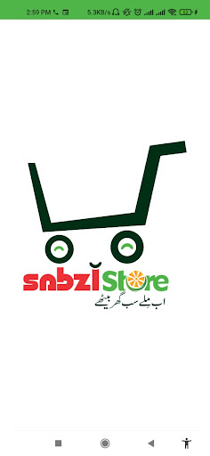 Android application SABZI STORE screenshort