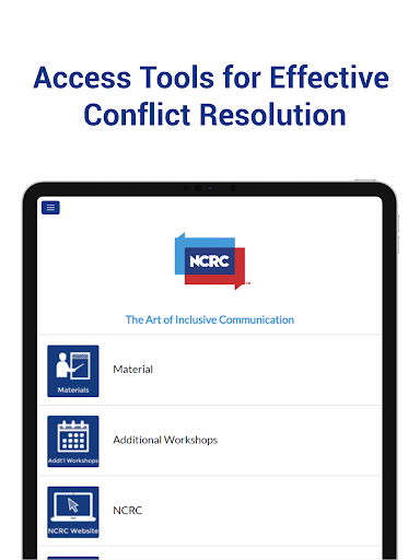 NCRC-Training Screenshot