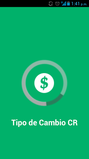 Android application Exchange rate Costa Rica screenshort