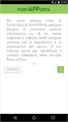 PortAPPorta Screen 2