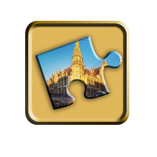 Jigsaw Puzzle: Belgium logo