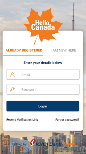 Android application Hello Canada App screenshort