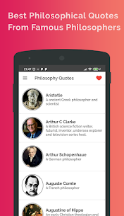 Famous Philosophy Quotes MOD APK- Daily Motivation (No Ads) 1