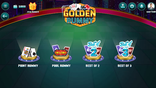 The Golden Rummy Screen 2