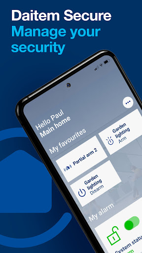 Android application Daitem Secure screenshort