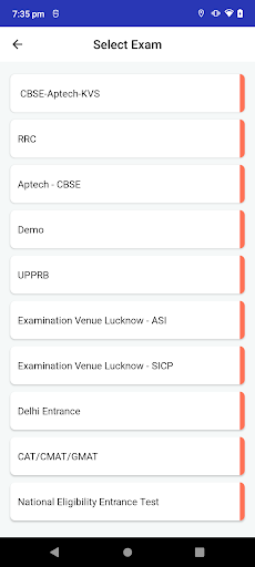 Track The Test Screen 3