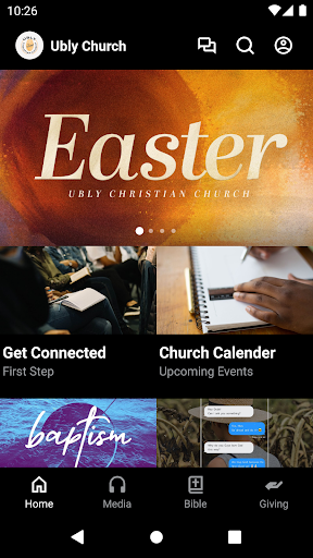 Android application Ubly Christian Church screenshort