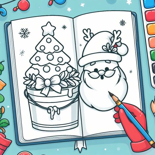 Christmas Kids Color By Number 3.4 Icon