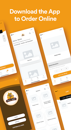 Android application Halal Taco's screenshort