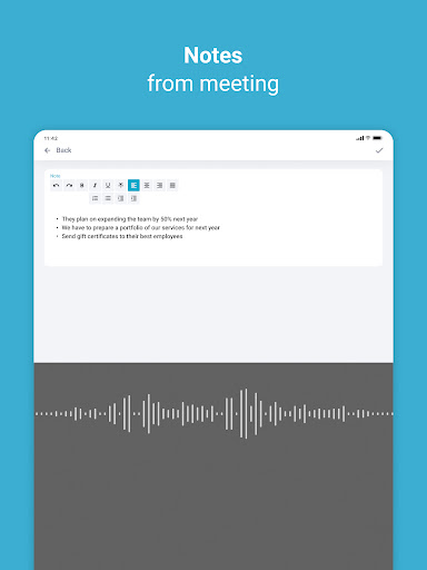 Screenshot of RAYNET CRM