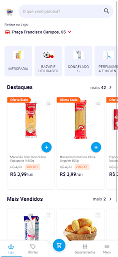 Android application Meu Stalo - Supermercado screenshort
