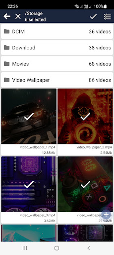 Video Live Wallpaper Changer Screen 3