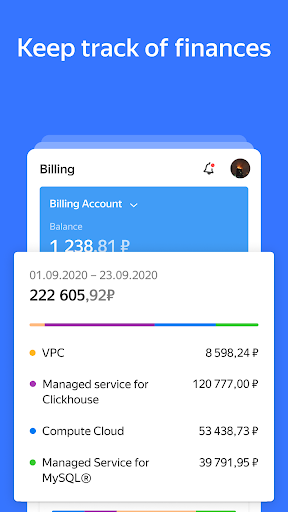 Yandex Cloud Screen 2