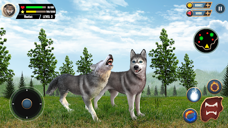 Wild Wolf Simulator Games 3d