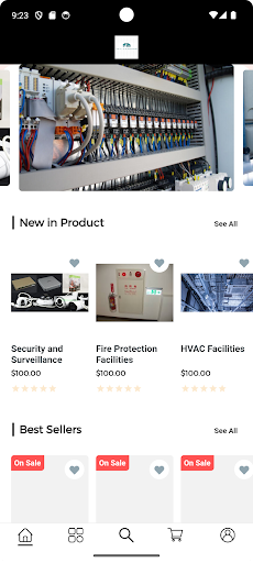 Android application Yield Full Building Equipment screenshort