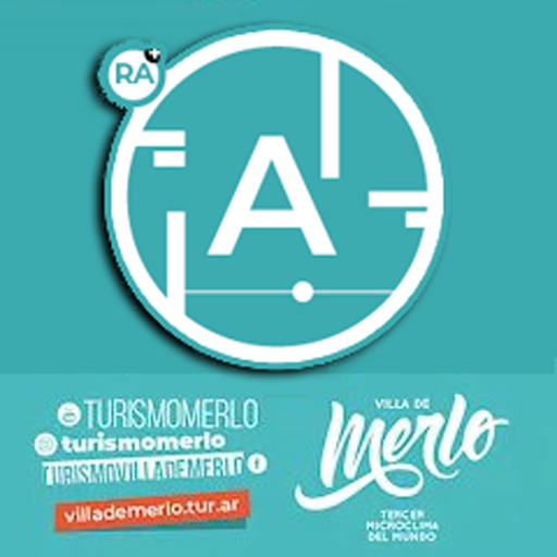 Mapa de Merlo logo