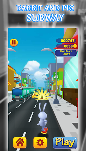 Rabbit and Pig Sabway