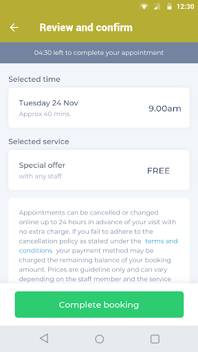 Tonic Spa and Hair Salon Screen 3