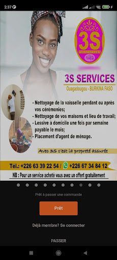 3S SERVICES Screen 2