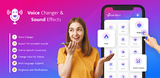 Android application Voice Changer & Sound Effects screenshort