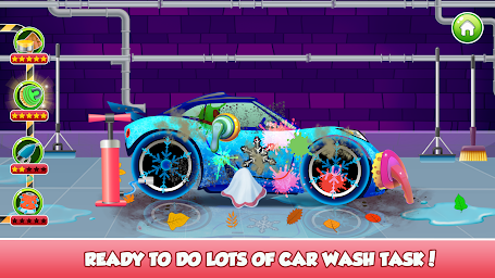 Car Wash game for girls