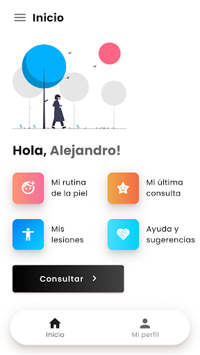 Android application Dermapp screenshort