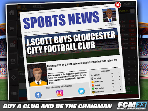 FCM23 Soccer Club Management - Sports - games