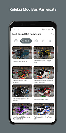 MOD Bussid Bus Pariwisata Screen 2