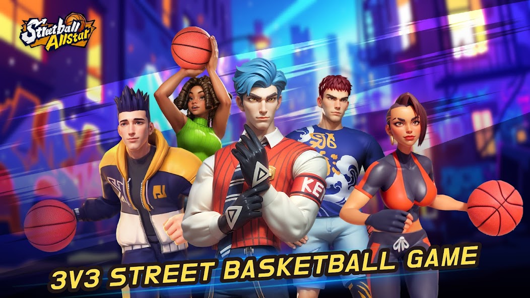 Streetball Allstar 1.5.9 APK + Mod (Remove ads / Mod speed) for Android