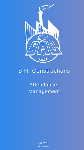 Android application SH Constructions - Attendance screenshort