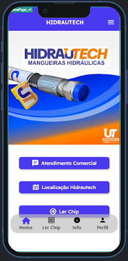 Android application HIDRAUTECH screenshort