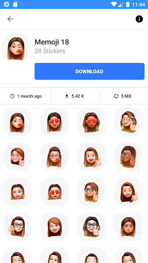 WASticker: Memoji Stickers Screen 2