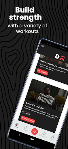 Android application Dōse Fitness screenshort