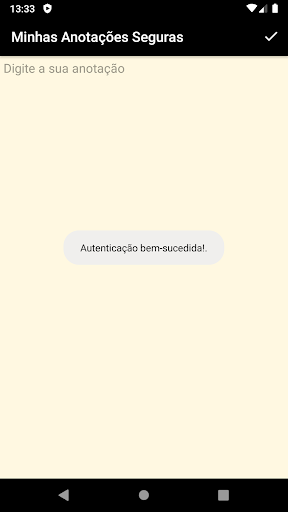 Minhas Anotações Seguras Screen 3
