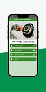 HW8 Ultra Smart Watch Guide
