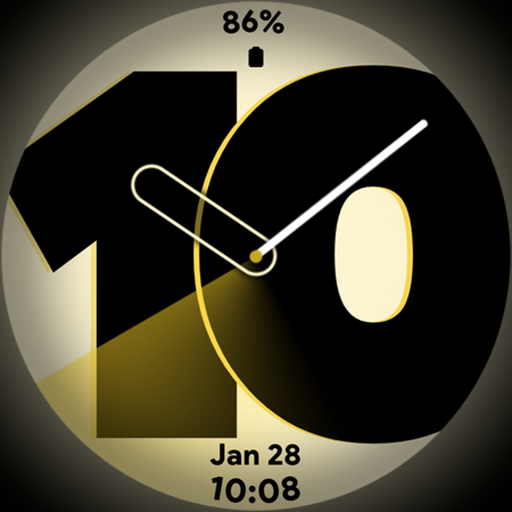 Pixel Analog 4 - Watch face Logo