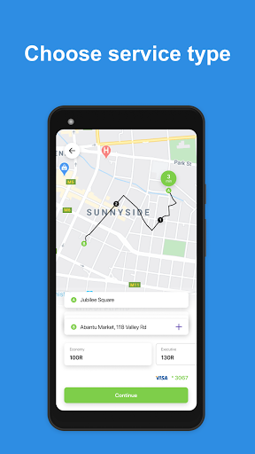 iCab: Mzansi cab rides Screen 3