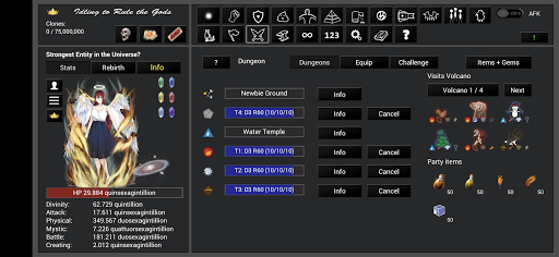 Idling to Rule the Gods 3.53 screenshots 20