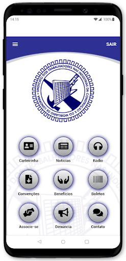 Android application SINTRACOM LONDRINA screenshort