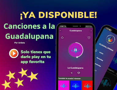 Captura 2 canciones ala virgen guadalupe android