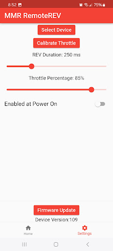 RemoteREV Screen 2